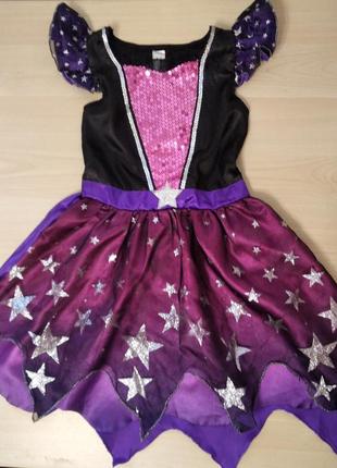 Сукня дитяча на 5-6 років ніч нічка зірочка зірка