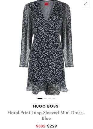 Мини платье hugo boss