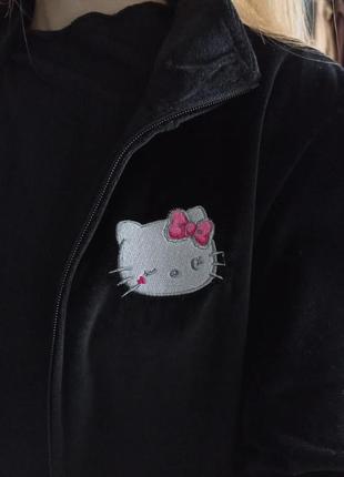 Зип кофта с hello kitty