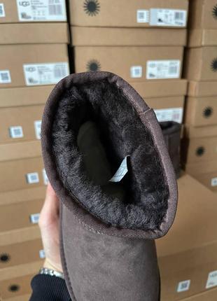 Угги ugg classic mini brown9 фото