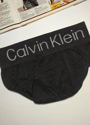 Трусики на широкой тугой резинке calvin klein, xs4 фото