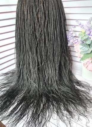 Парик косички zi-zi фабричный 100% натуральный волос