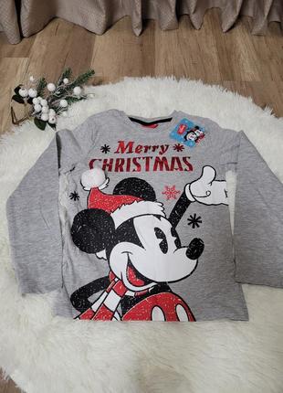 Реглан, кофта disney новогодняя на 8 лет 🎅🎄