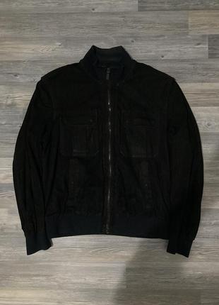 Кожаная куртка bally goat skin