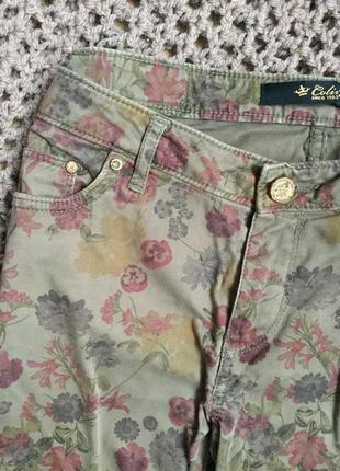 Штани квіткового принта від colin's, джинси колінс обмін, обмін2 фото