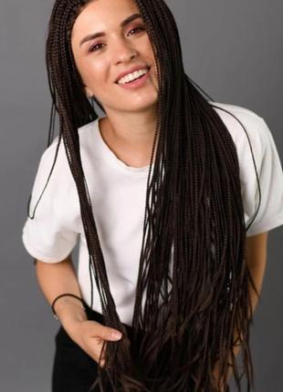 Парик фабричный косички 100% натуральный волос