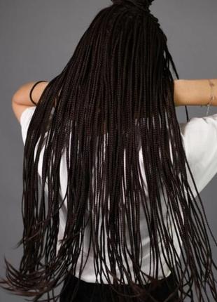Парик фабричный косички 100% натуральный волос