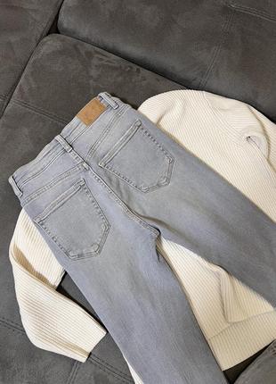 Жіночі сірі джинси скіні від zara5 фото