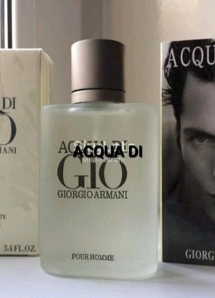 Изысканный парфюм giorgio armani acqua di gio 100ml