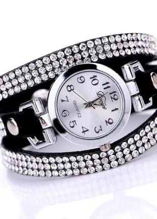 Жіночий годинник cl diamond black2 фото