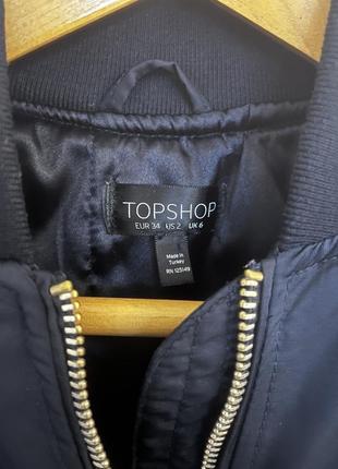 Куртка -бомбер top shop 34р. xs-s3 фото