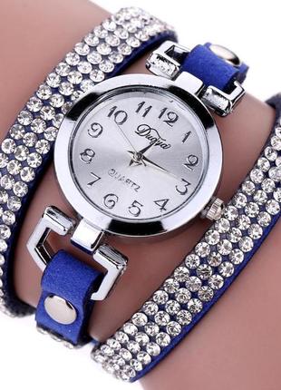 Жіночий годинник cl diamond blue1 фото