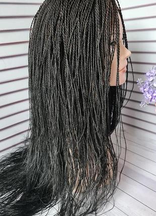 Парик фабричный косички 100% натуральный волос