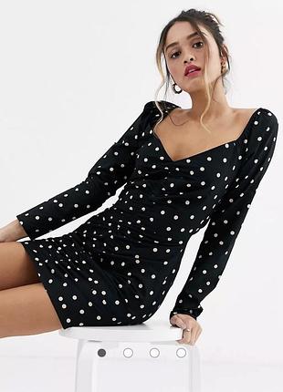 Сукня-стяжка , сукня міні asos