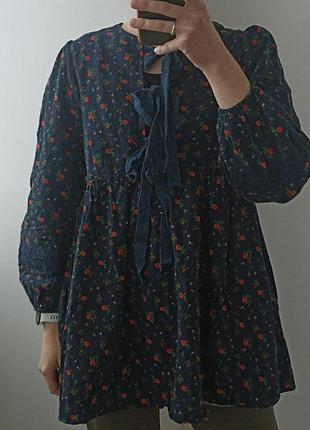 Хлопнула блуза, размер s