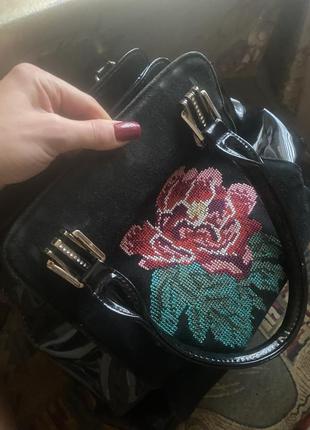 Сумка с вышивкой сумка идеальный подарок 🎁 для девушек, женщин, мамам .1 фото