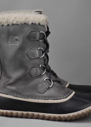 Sorel caribou waterproof термоботинки черевики чоботи зимові жіночі непромокаючі оригін 41-42 р/27см