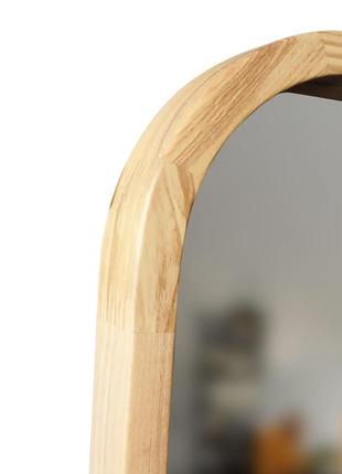 Зеркало прямоугольное luxury wood reliability 45х65 см дуб натуральный3 фото