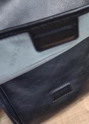 Кожаная мужская сумка через плечо katana3 фото