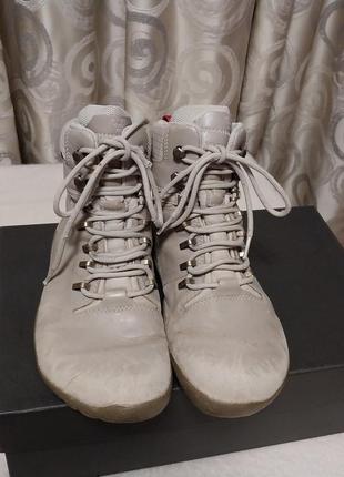Качественные брендовые кожаные ботинки vivibarefoot waterproof3 фото