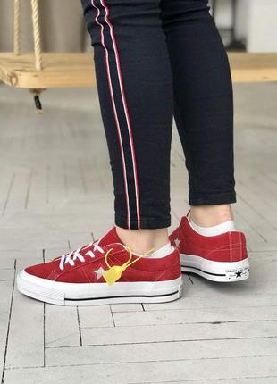 Женские кеди converse all stars снижка sale / smb ✔️4 фото