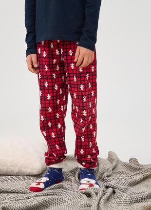 Новорічна піжама для хлопчиків і дівчаток піжама, зимова піжама4 фото