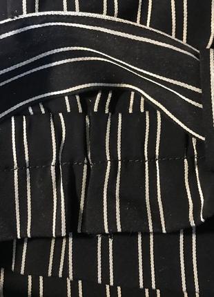 Літні широкі брюки h&m 165/72/38, заміри на фото4 фото