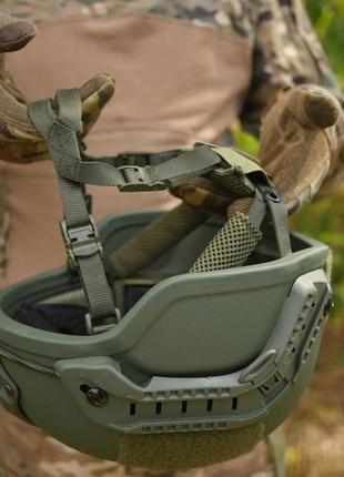 Шолом mich 2000 helmet pe nij iiia хакі в розмірі l5 фото