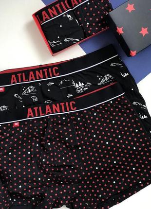 Набір подарунковий, шорти чоловічі, боксерки atlantic ххл1 фото