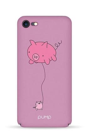 Чохол pump tender touch case for iphone se2/8/7 pig baloon