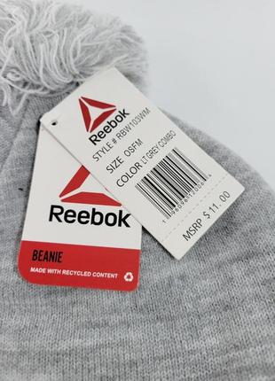 Жіноча шапка підліткова Brain reebok рібок женская шапка подростковая рибок6 фото