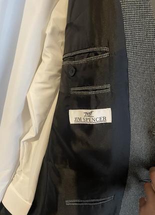 Мужской серый пиджак2 фото