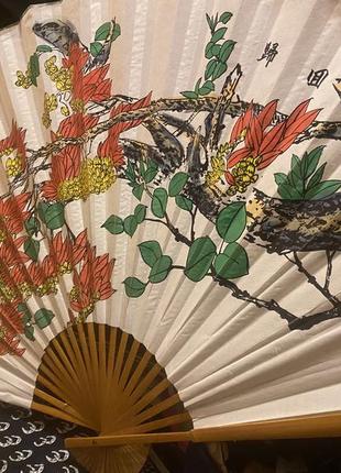 Веер интерьерный на стену для декора - веер, сакура , япония6 фото