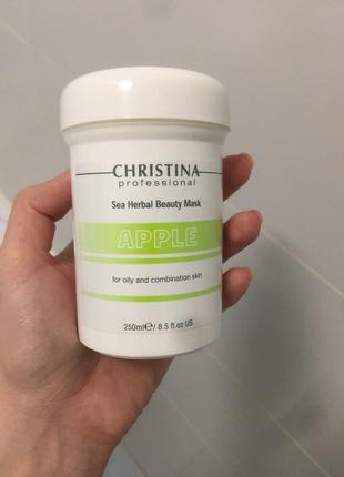 Розпивши! яблучна маска для жирної і комбі шкіри christina sea herbal aesop Camo mask green applе