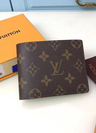 Louis vuitton чоловічий шкіряний гаманець топ якість