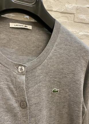 Lacoste кофта кардинал7 фото