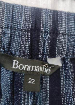 Штаны  55% лён bonmarche  раз. 563 фото