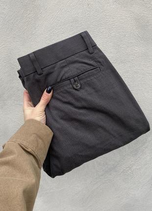 Мужские брюки dockers докерс серые в полоску