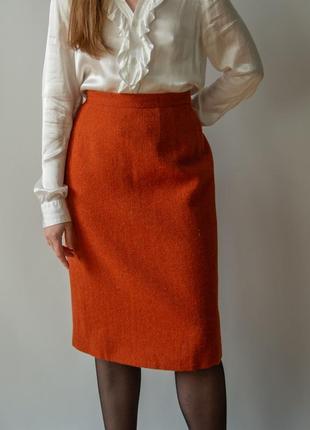 Твидовая юбка daks винтаж1 фото
