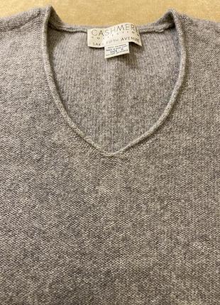 Кашемировый пуловер cashmere collection4 фото
