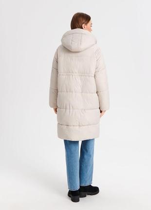 Куртка пальто пуховик парка оверсайз зимова тепла нова трендова базова модна3 фото