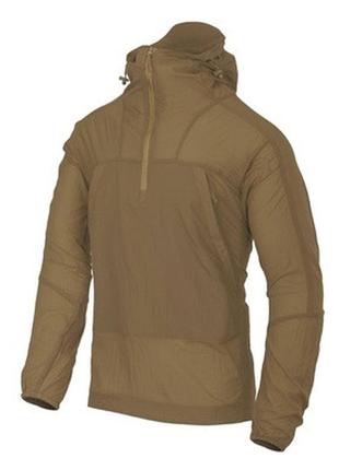 Куртка анорак легкая helikon-tex windrunner windpack coyote 2xl