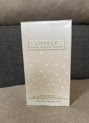 Sarah jessica parker lovely winter sparkle парфюмированная вода 100 мл, оригинал