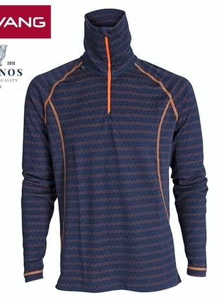 Теплая шерстяная термобелье, кофта ulvang из шерсти мериноса 10лет