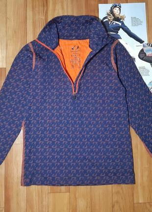 Теплая шерстяная термобелье, кофта ulvang из шерсти мериноса 10лет