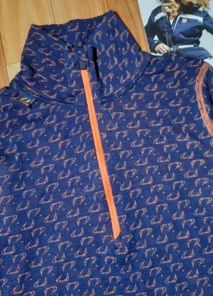 Теплая шерстяная термобелье, кофта ulvang из шерсти мериноса 10лет