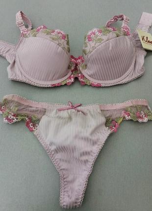 Kleo barbara комплект білизни жіночий рожевий р 70d