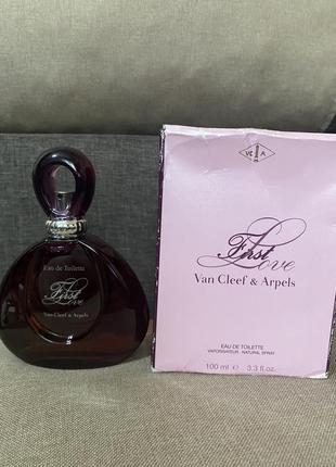 Van cleef & arpels first love туалетная вода 100 мл, оригинал