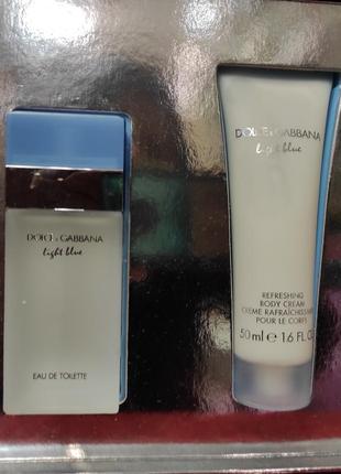 Набір dolce&gabbana light blue 25 ml / 50 ml