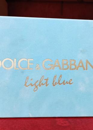 Набoр dolce&gabbana light blue 25 ml / body crem 50 ml3 фото